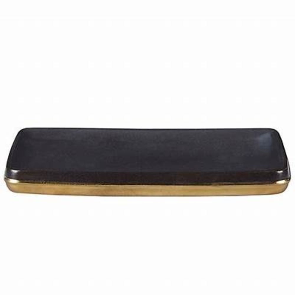 Elegant Black and Gold Bath Set - Picture 5 of 9